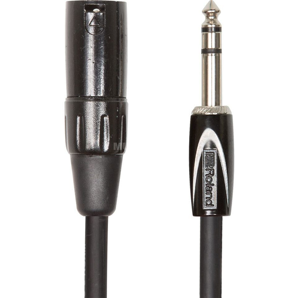 Roland RCC-3-TRXM Black Series Microphone Cable 1 m