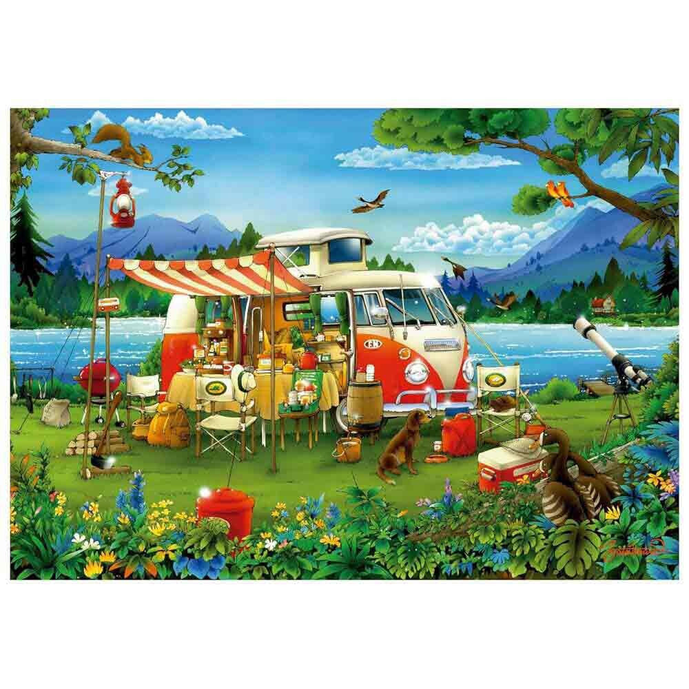 EDUCA 1000 Pieces Vacations In The Countryside Puzzle
