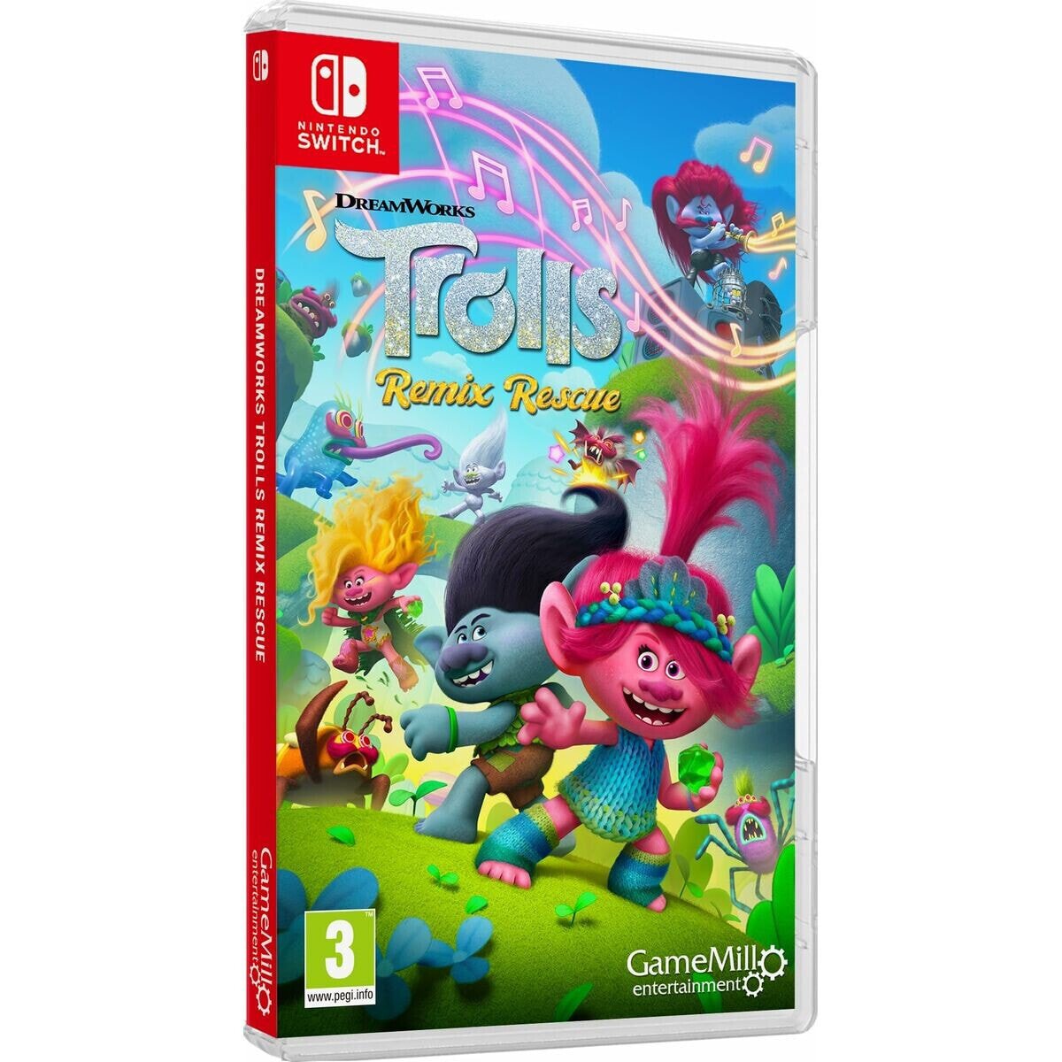 Видеоигра для Switch GameMill Dreamworks: Trolls - Remix Rescue GameMill  Entertainment купить от 9545 рублей в интернет-магазине MALL | Игры для  Nintendo Switch GameMill Entertainment