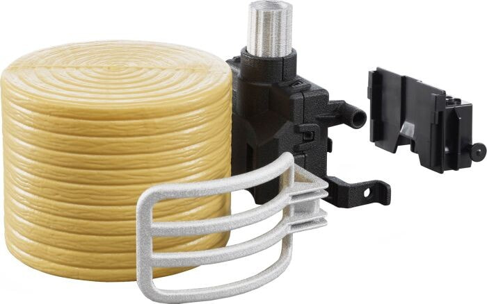 Accessories: bale gripper with 1 round bale