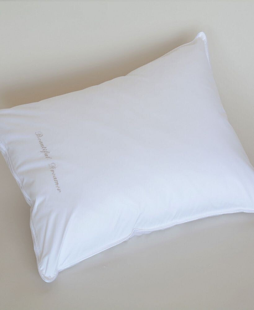 The Pillow Bar down Alternative Standard Back Sleeper Pillow