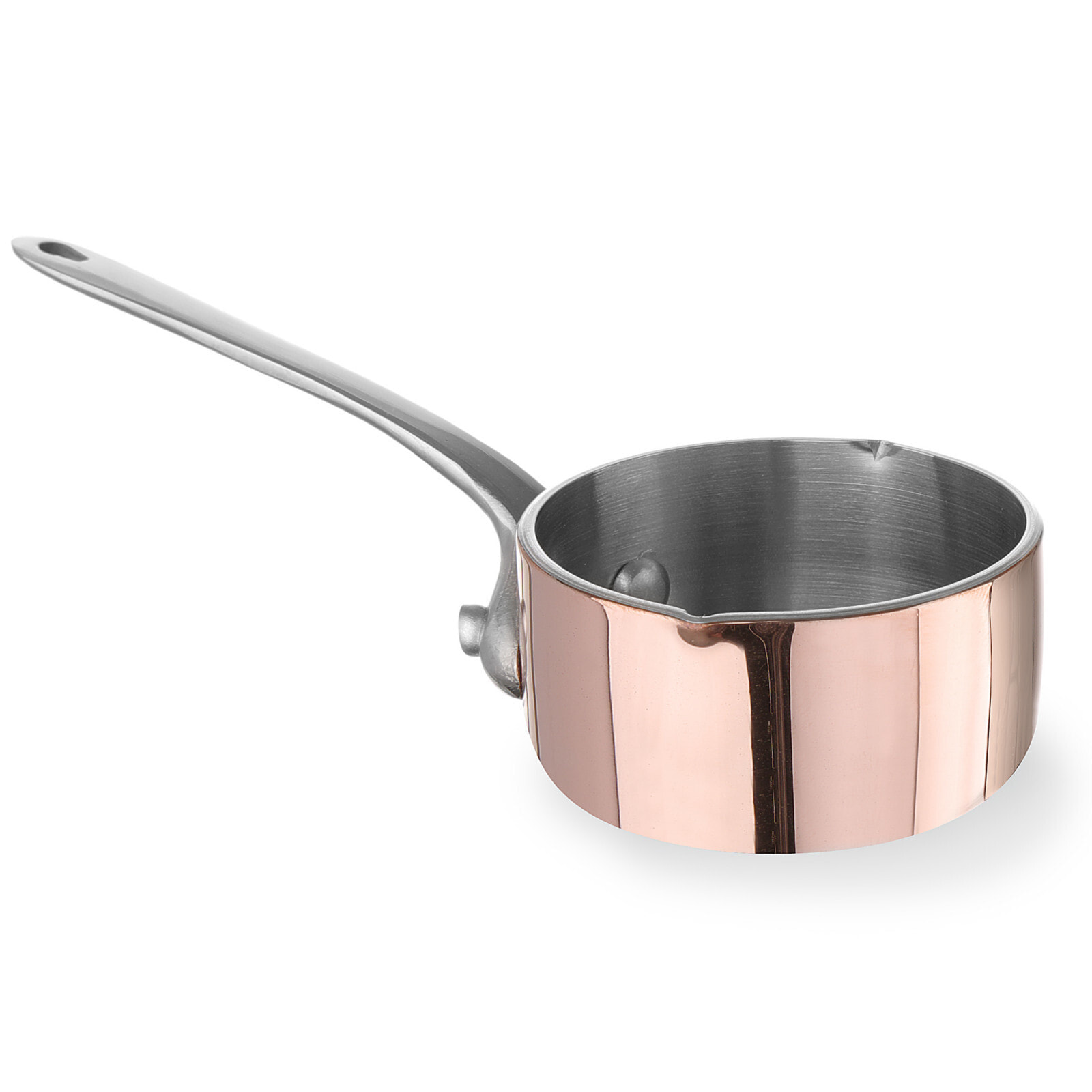 Miniature saucepan with a spout copper diameter 50x (H) 30mm Hendi 607015