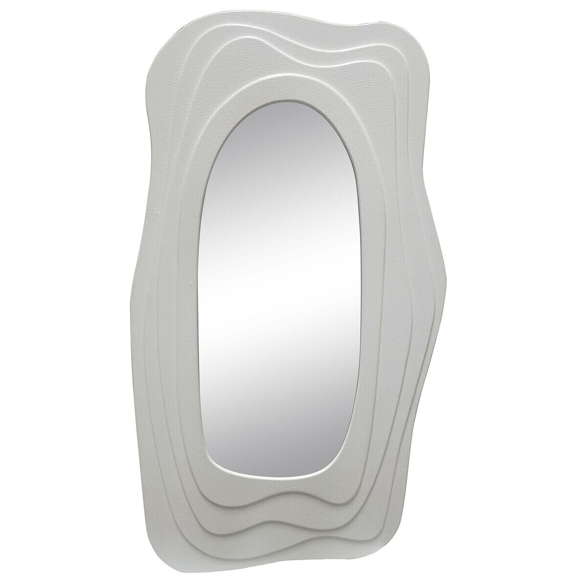 Wall mirror Home ESPRIT White 90 X 4 X 165 cm