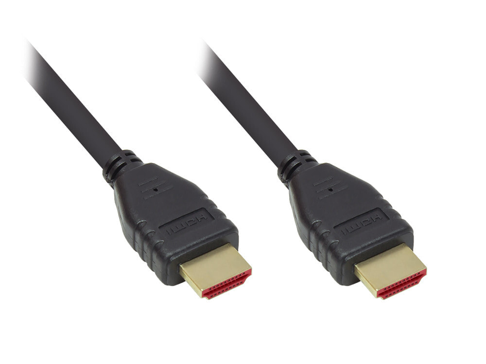 Alcasa 4521-010 HDMI кабель 1 m HDMI Тип A (Стандарт) Черный