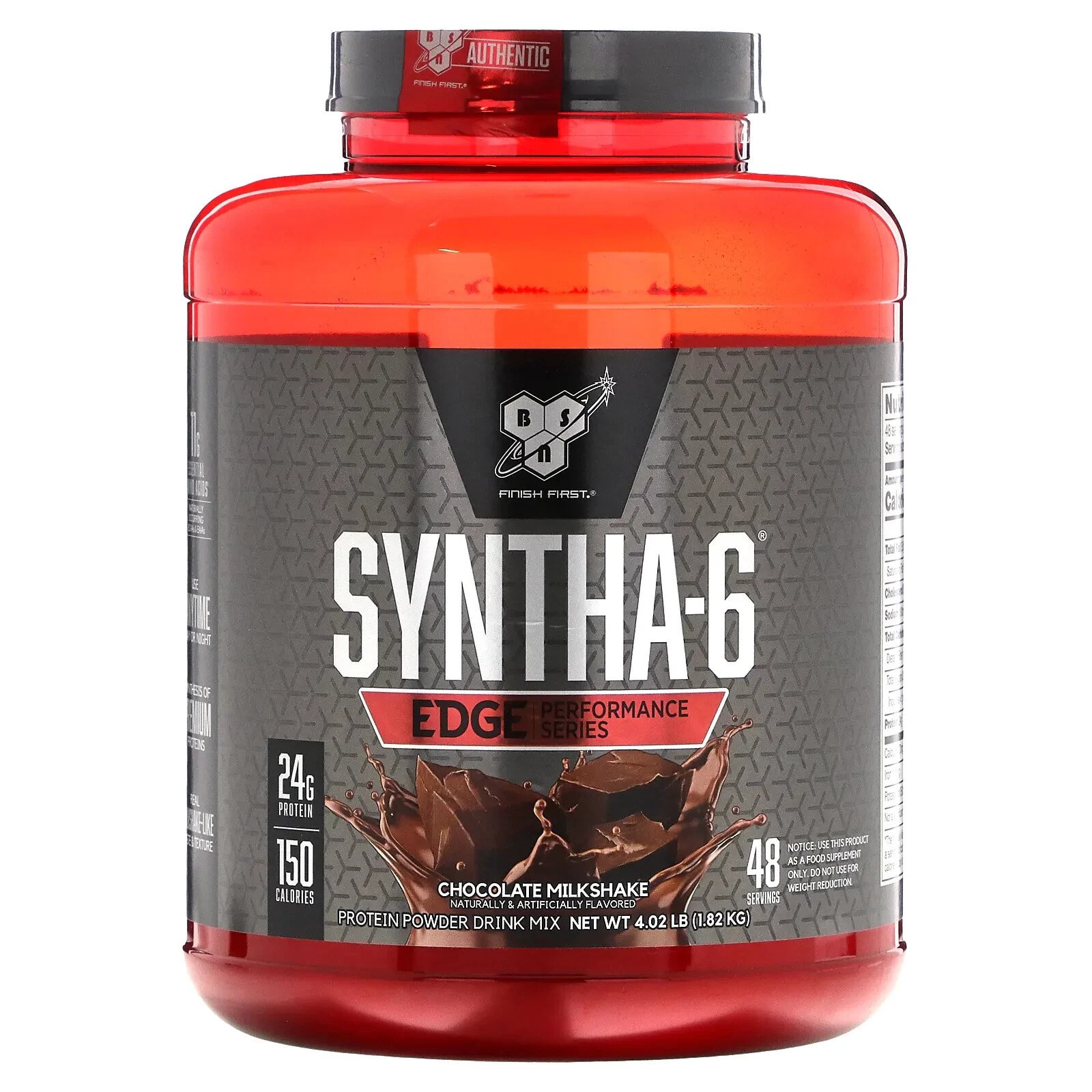 Syntha-6 Edge, Protein Powder Mix, Strawberry Milkshake, 4.01 lb (1.82 kg)