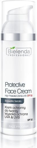 Bielenda Protective Face Cream SPF 50 Солнцезащитный крем для лица с гиалуроновой кислотой для чувствительной кожи 100  мл