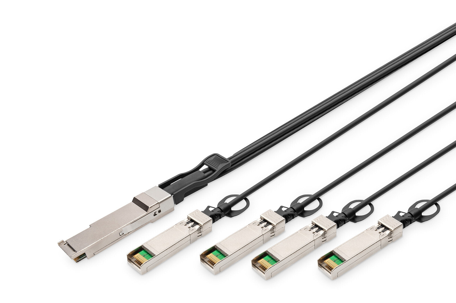 DIGITUS 40G QSFP+ to 4XSFP+ Direct Attach Cable 1m