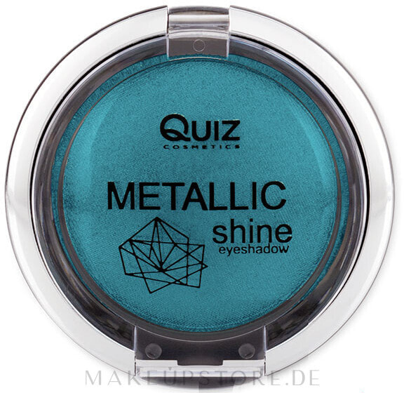 Lidschatten - Quiz Cosmetics Metallic Shine Eyeshadow