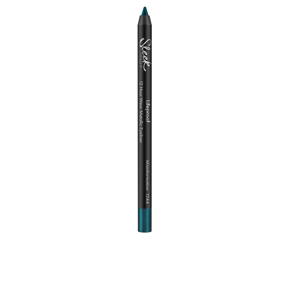 Sleek MakeUP LIFEPROOF 12 HOUR WEAR METALLIC EYELINER карандаш для глаз 1,2 g Твердый/цельный MISINFORMATION 5029724144857