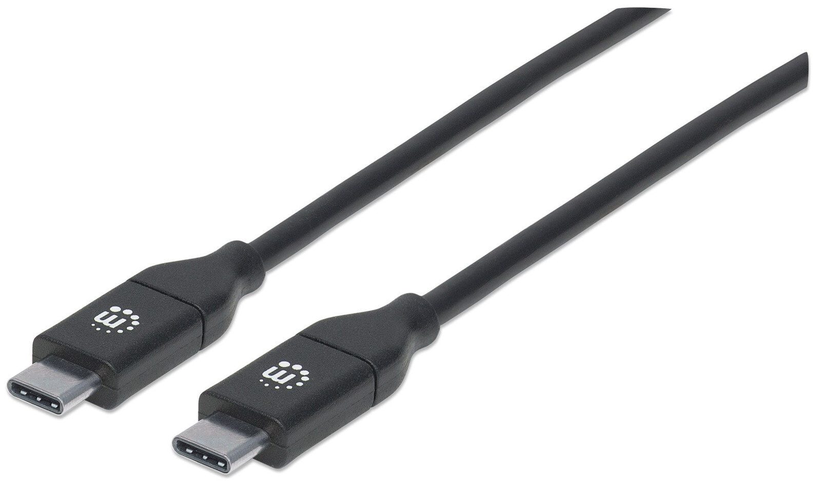 Manhattan 355247 USB кабель 2 m 2.0 USB C Черный