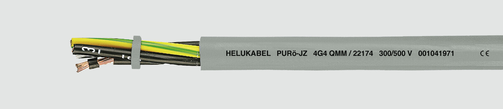 Helukabel 22118 - Low voltage cable - Grey - Polyvinyl chloride (PVC) - Cooper - 0.75 mm² - 29 kg/km
