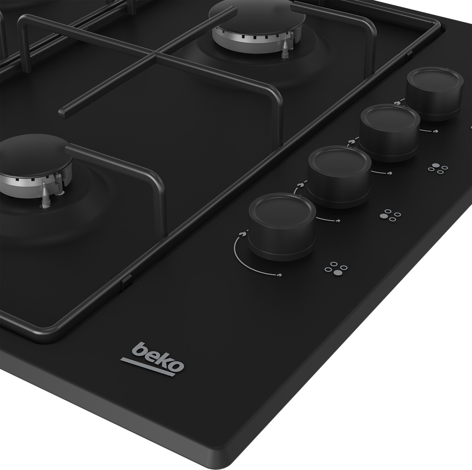 Beko black deals gas hob