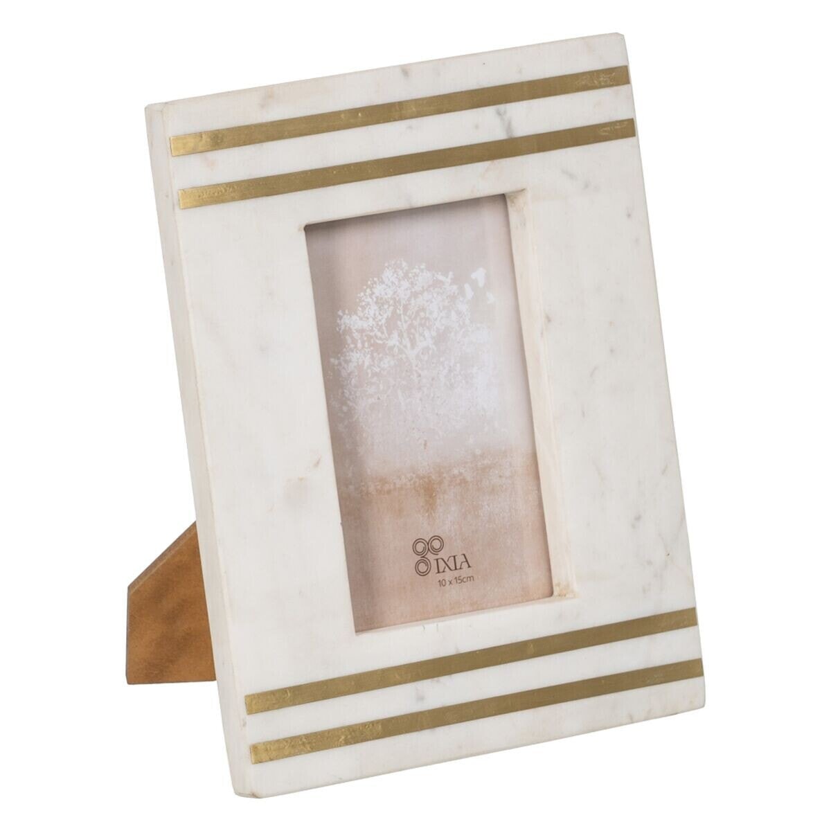 Photo frame White Golden Copper Marble 10 x 15 cm 19 x 1,5 x 24 cm