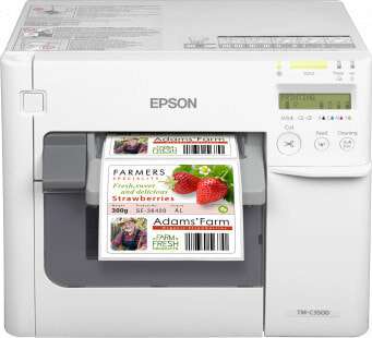 Epson TM-C3500 принтер этикеток Струйная Цветной 720 x 360 DPI Проводная C31CD54012CD