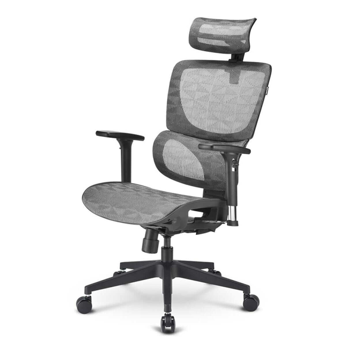 Офисный стул Sharkoon Officepal C30M Чёрный Серый
