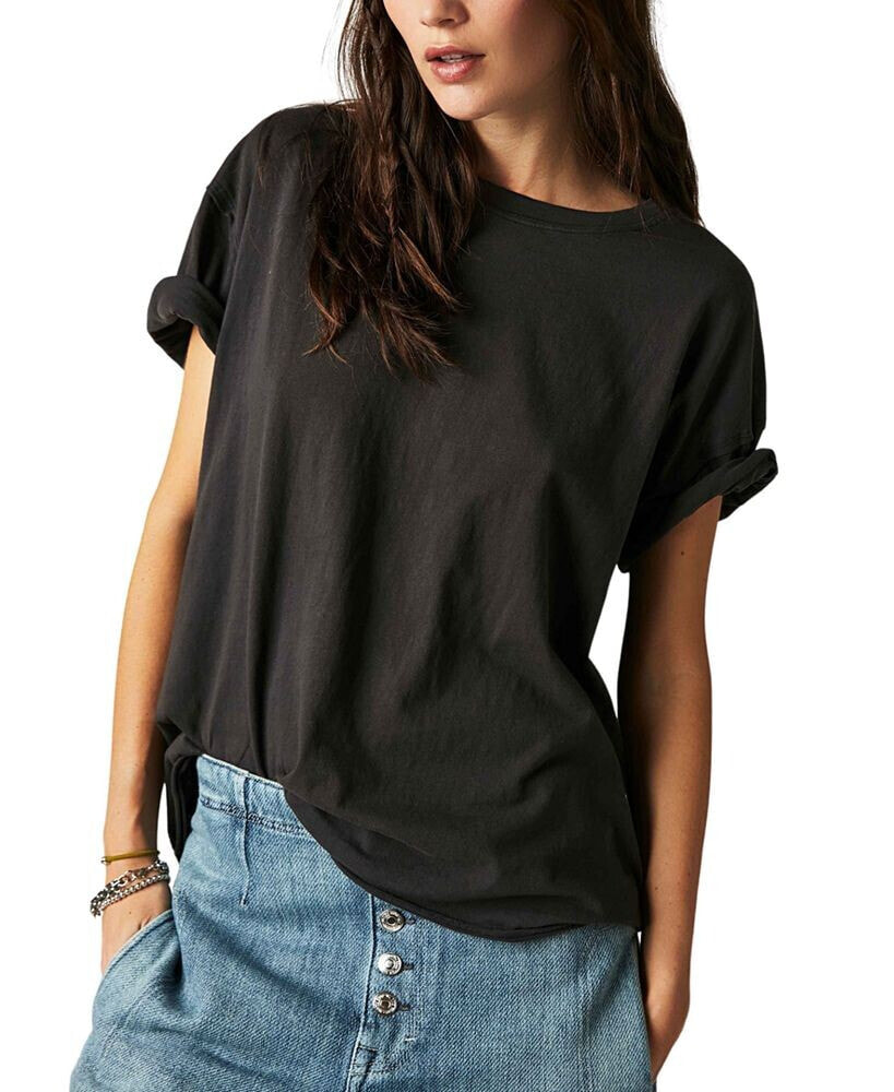 Free People women's Nina Cotton T-Shirt