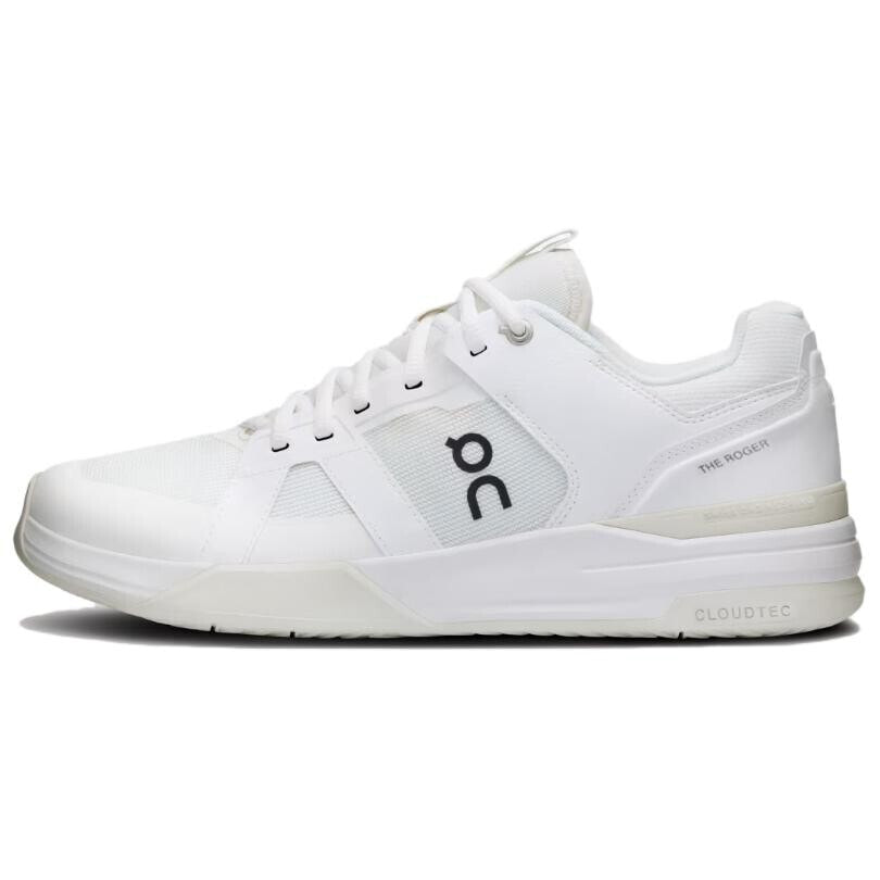 On THE ROGER Clubhouse Pro Tennis Shoes Men Low-Top White