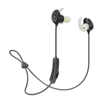 Audio-Technica ATH-SPORT60BT - Headset - In-ear - Neck-band - Music - Black - Binaural - Button