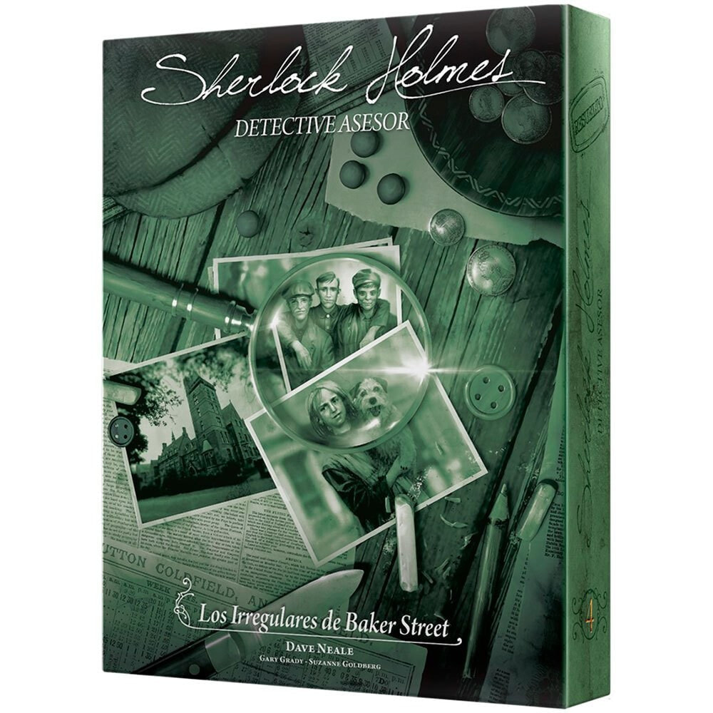 ASMODEE Sherlock Holmes: Los Irregulares De Baker Street Spanish Board Game