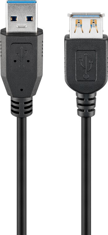 Goobay 5m USB 3.0 Cable USB кабель 3.2 Gen 1 (3.1 Gen 1) USB A Micro-USB A Черный 95726