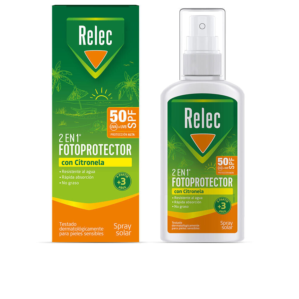 2-in-1 solar PHOTOPROTECTOR citronella spray SPF50 100 ml