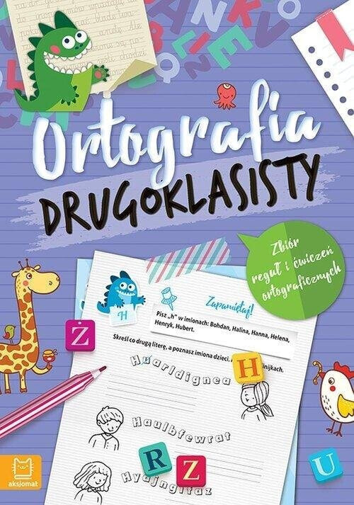 Aksjomat Książeczka Ortografia drugoklasisty. Wydanie III