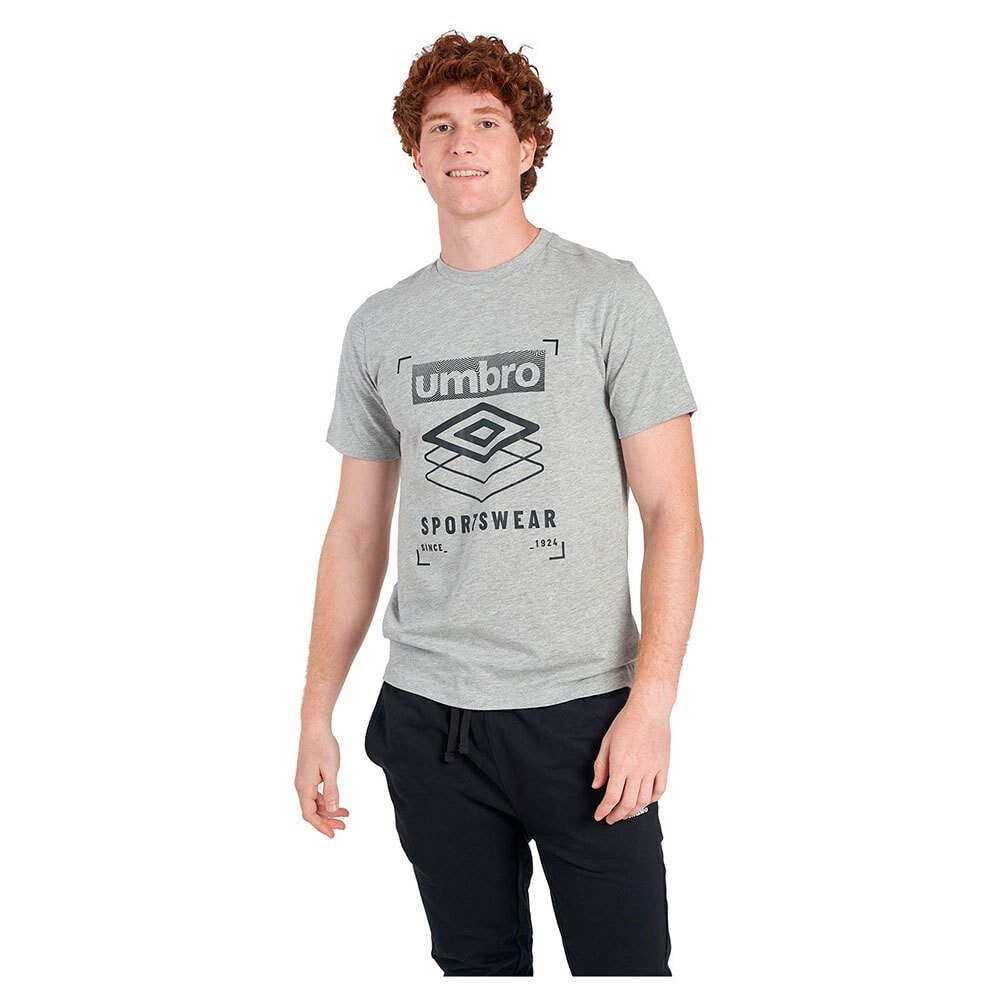 UMBRO Stacked Frame Graphic Short Sleeve T-Shirt
