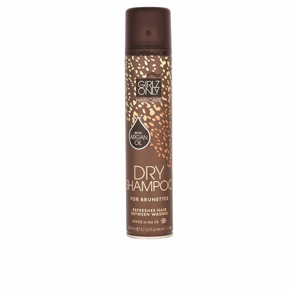 Шампунь для волос GIRLZ ONLY DRY SHAMPOO for brunettes with argan oil 200 ml