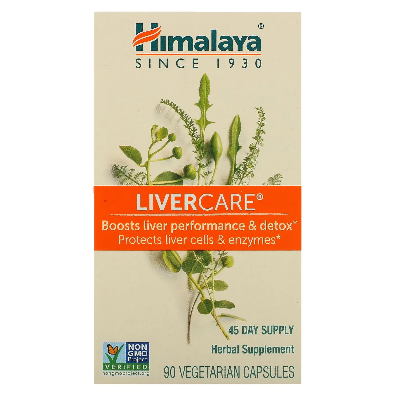 Himalaya, Liver Care, 180 Vegetarian Capsules