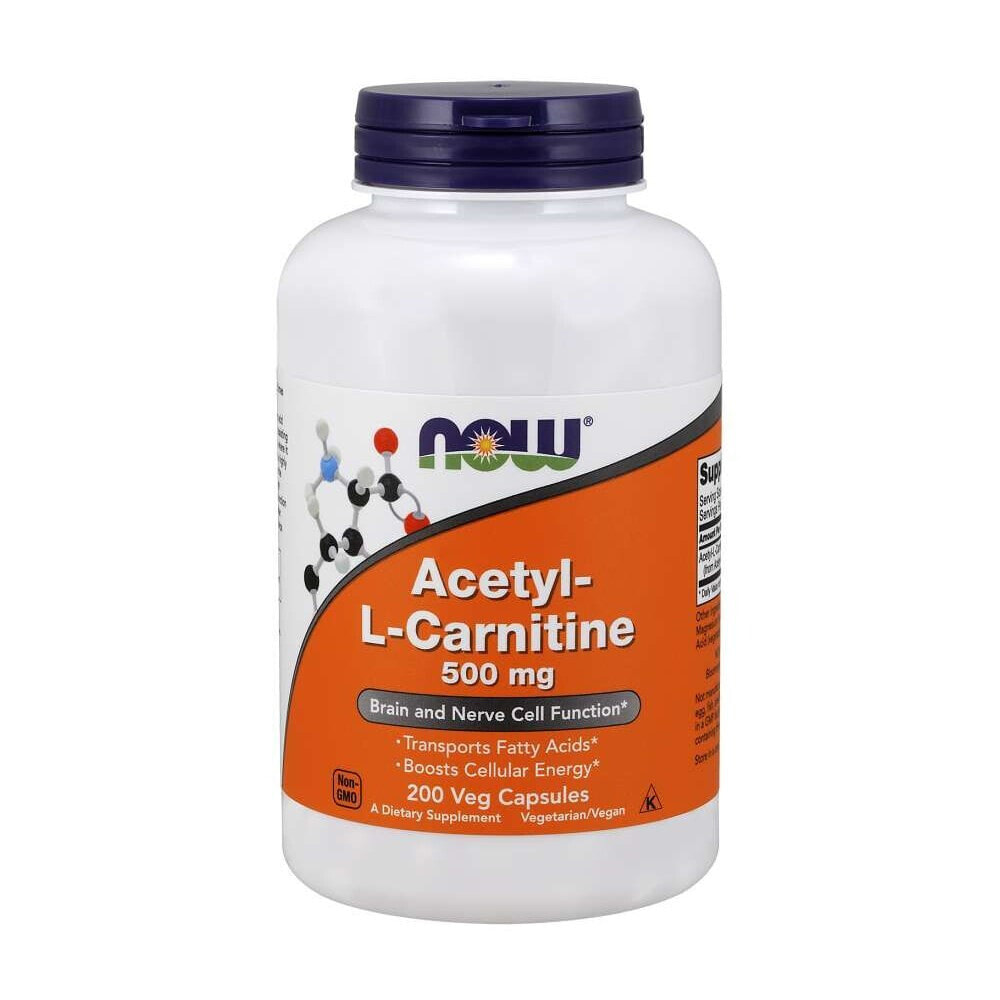NOW Foods Acetyl Lcarnitine Hci 500 MG