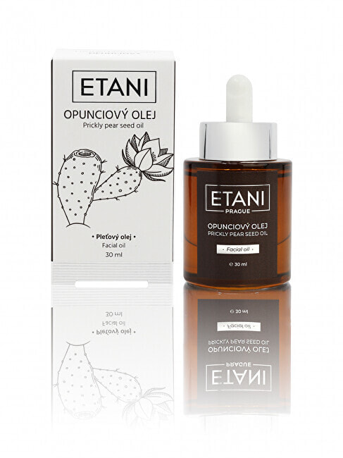ETANI Prickly Pear Oil Натуральное масло опунции холодного отжима для кожи, ногтей и волос  30 мл