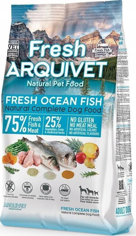 ARQUIVET ARQUIVET Fresh Ryba Oceaniczna - półwilgotna karma dla psa - 10 kg