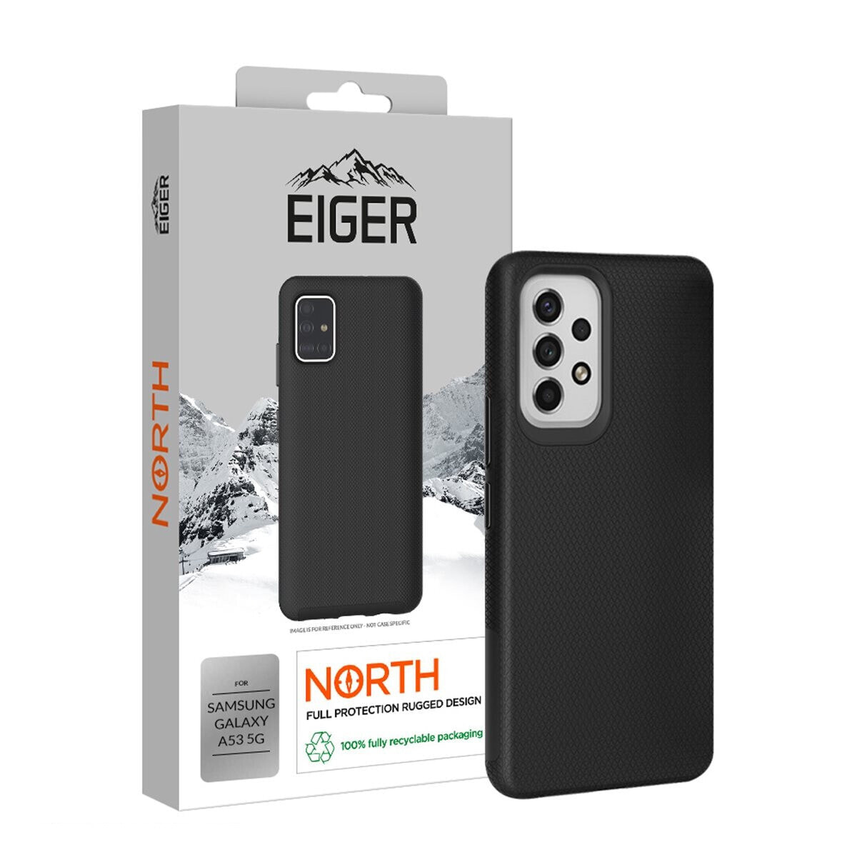 Eiger North Case Samsung Galaxy A53 5G black Eiger (Frequency 3G Telecom  Ltd.) купить от 1335 рублей в интернет-магазине MALL | Чехлы для мобильных  телефонов Eiger (Frequency 3G Telecom Ltd.)