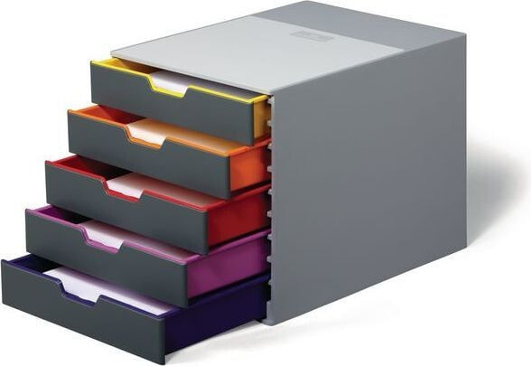 Durable VARICOLOR box with five drawers (DUR201)