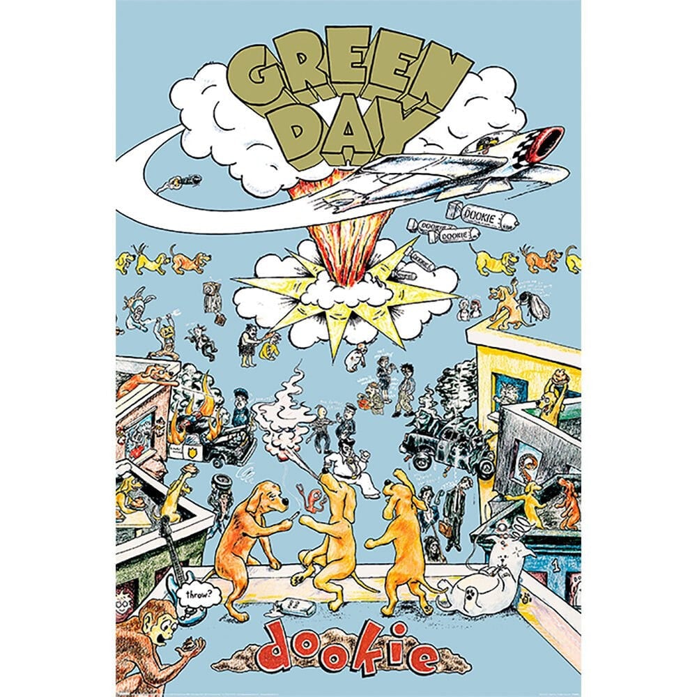 PYRAMID Green Day Dookie Poster