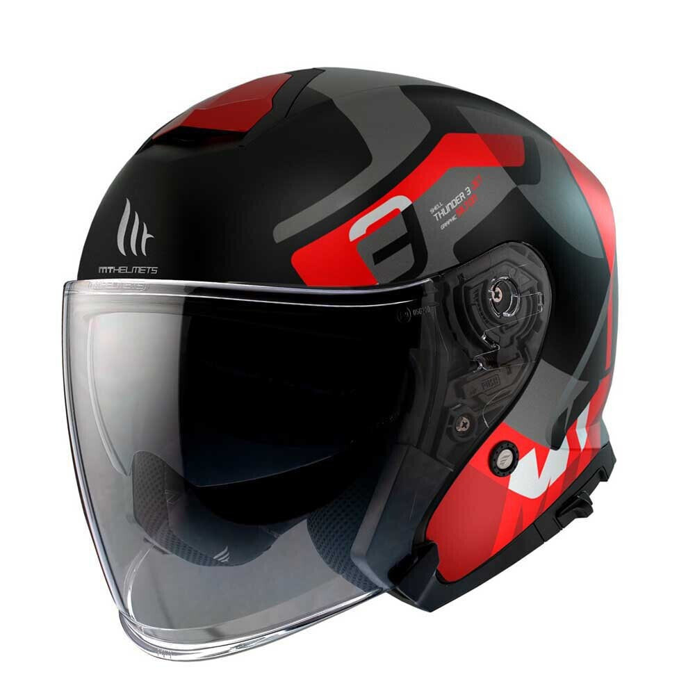MT Helmets Thunder 3 SV Silton B5 Open Face Helmet