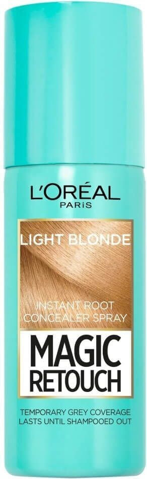 L'Oreal Paris Magic Retouch Instant Root Concealer Spray Light Blonde Спрей-корректор для отросших корней, оттенок светлый блонд  75 мл