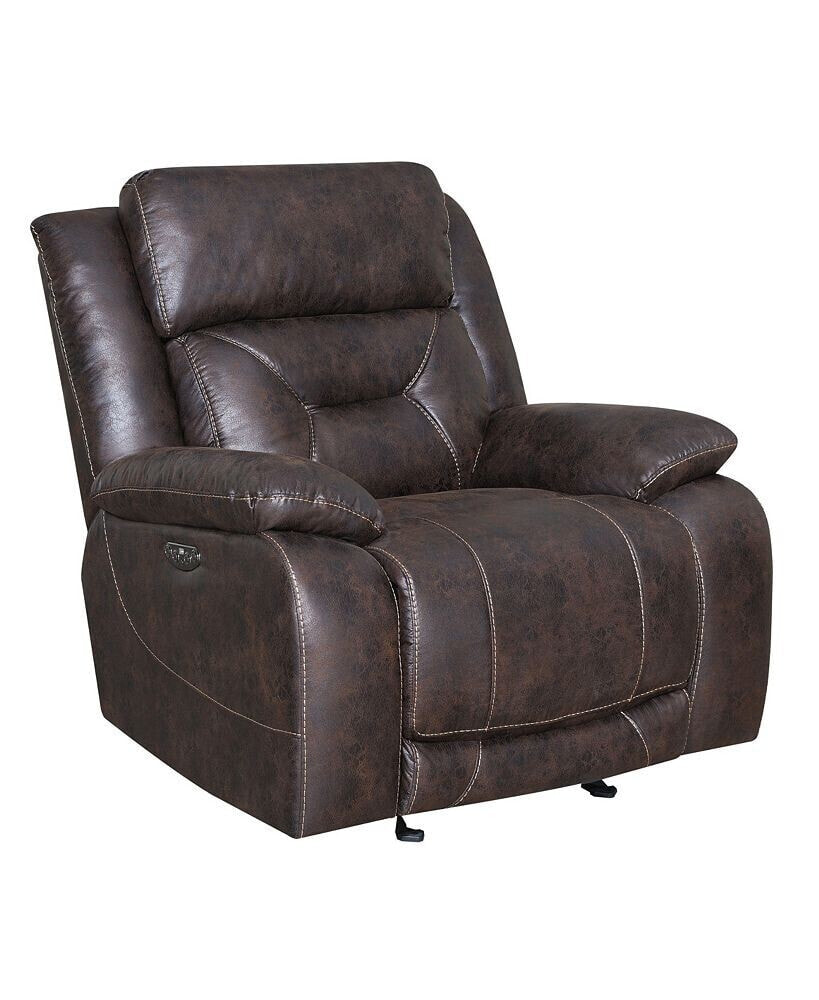 Macy's horus Power Glider Recliner