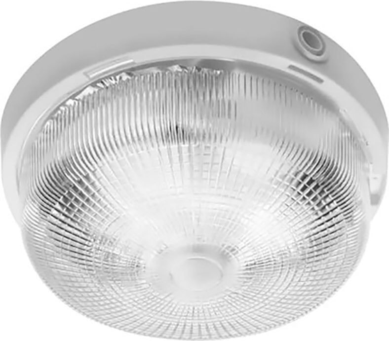 Фасадный светильник GTV Plafoniera RINGO E27 IP44 max. 100W biała (OS-RINGO1-00)