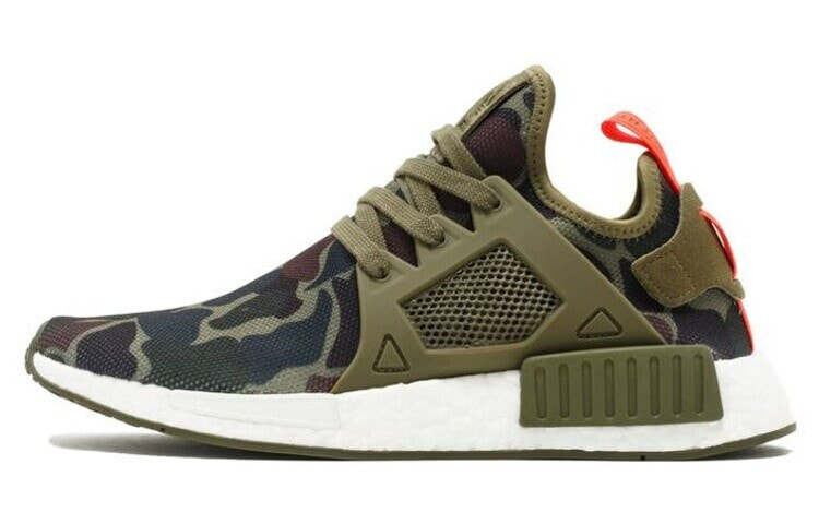 adidas originals NMD XR1 Olive Duck Camo 低帮休闲运动鞋 绿迷彩 / Кроссовки Adidas originals NMD XR1 BA7232