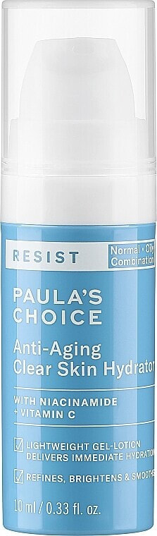 Anti-Falten-Gesichtscreme für die Nacht - Paula's Choice Resist Anti-Aging Clear Skin Hydrator Travel Size