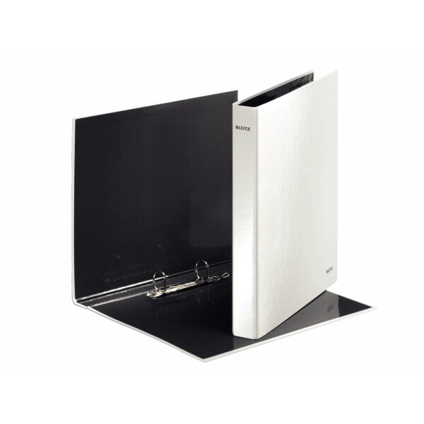 Leitz WOW Ring binder - pearl white папка-регистратор A4 Белый 42410001