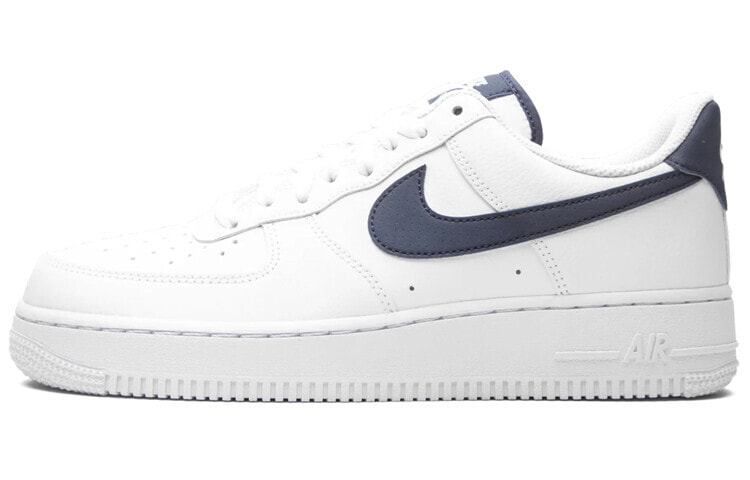 Nike Air Force 1 Low 低帮 板鞋 男款 白蓝 / Кроссовки Nike Air Force 1 Low CJ1607-100