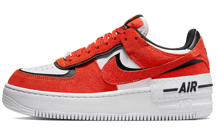 Nike Air Force 1 Low Shadow 休闲 轻便防滑耐磨 低帮 板鞋 女款 红白 / Кроссовки Nike Air Force 1 Low Shadow DQ8586-800