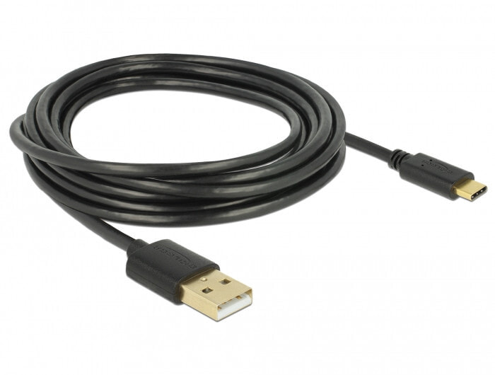 DeLOCK 85209 USB кабель 3 m 2.0 USB A USB C Черный