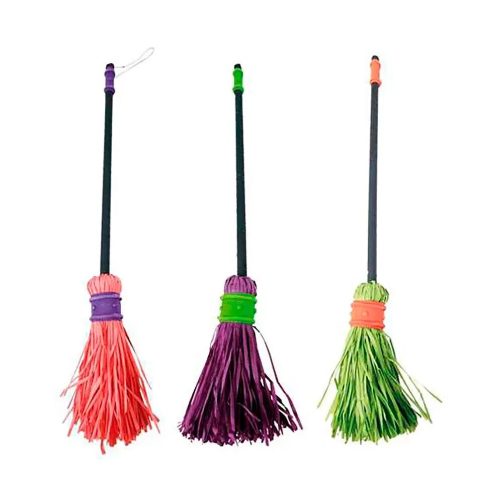 MOM 100 cm Assortment Witch Broom