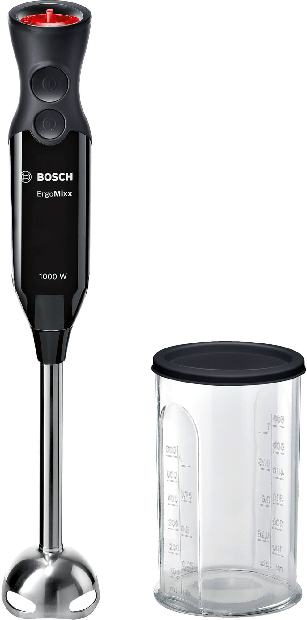 Bosch MS6CB6110 миксер Ручной миксер Черный 1000 W