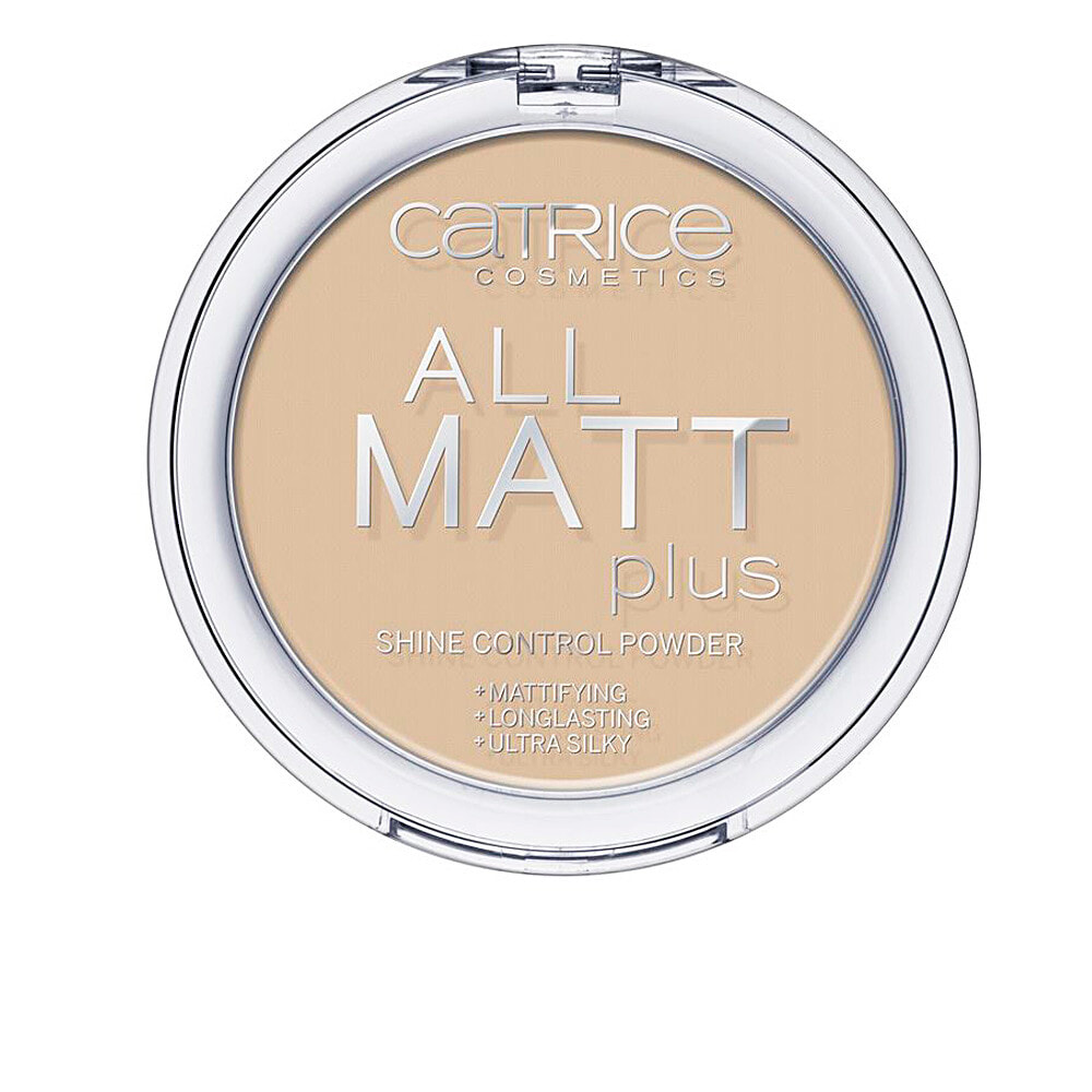 Пудра для лица CATRICE ALL MATT PLUS shine control powder #030-warm beige 10 gr