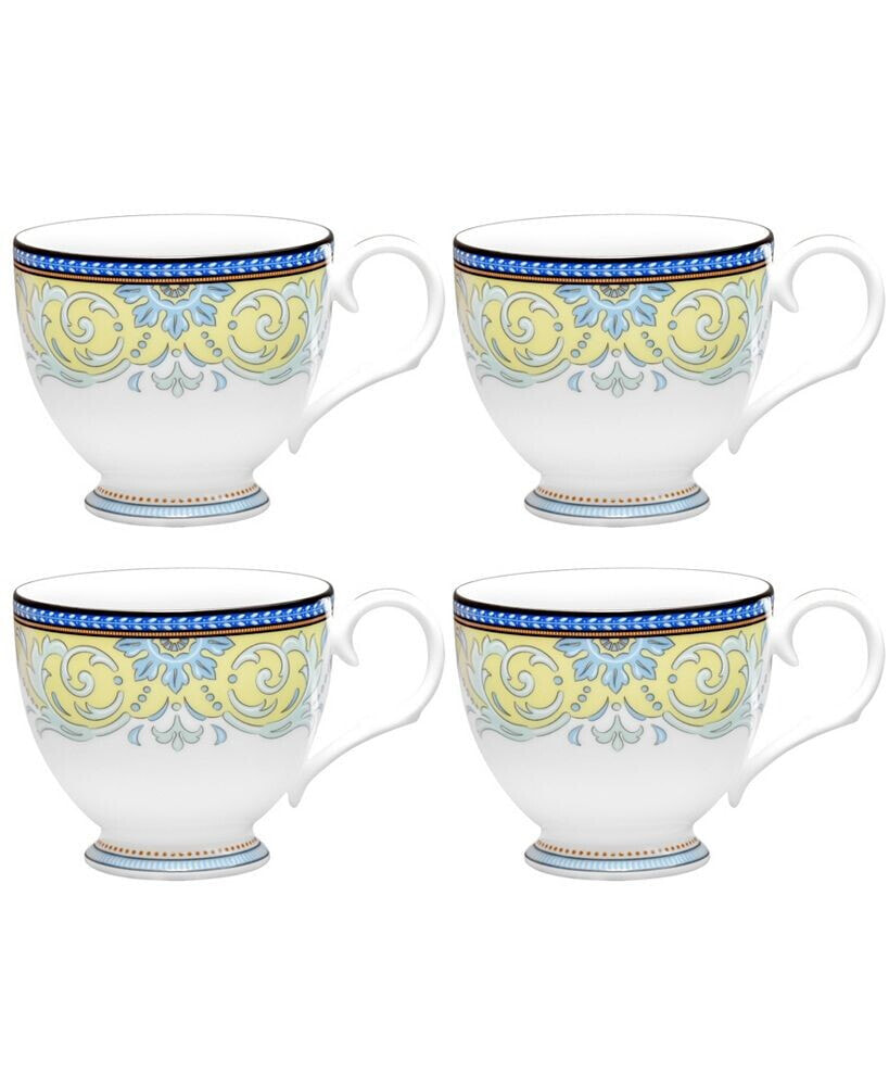 Noritake menorca Palace Set Of 4 Cups 7 Oz.