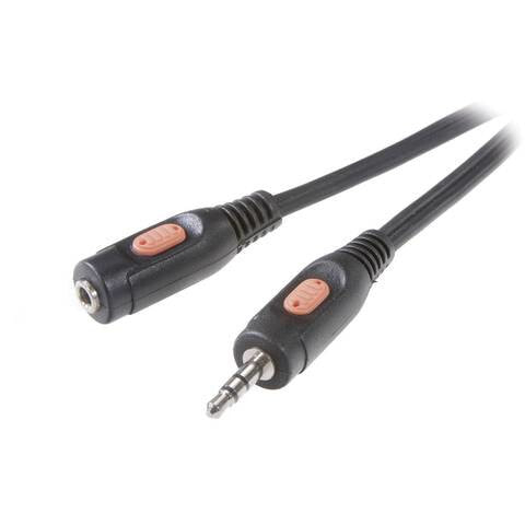 SpeaKa Professional SP-7869784 аудио кабель 5 m 3,5 мм Черный